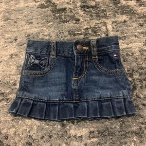 Tommy Hilfiger baby denim skirt